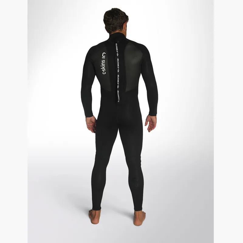 C-Skins Mens Element 3/2 Flatlock Wetsuit Black-2